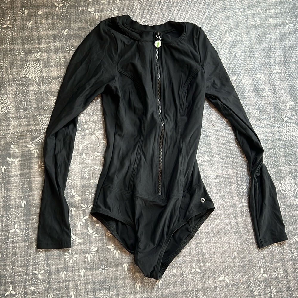 Next brand swimsuit XS black with zipper